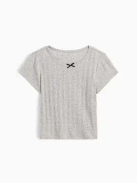 T-shirt en coton pointelle à côtes pour Bébé & Enfant