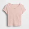 T-shirt en coton pointelle à côtes pour Bébé & Enfant