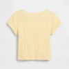 T-shirt en coton pointelle à côtes pour Bébé & Enfant