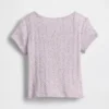 T-shirt en coton pointelle à côtes pour Bébé & Enfant