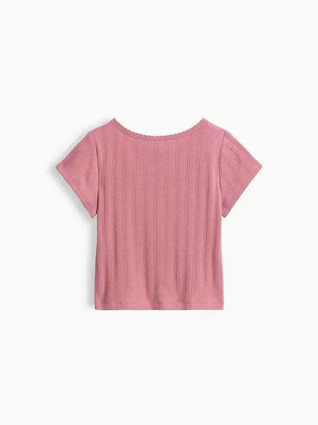 T-shirt en coton pointelle à côtes pour Bébé & Enfant