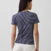 T-shirt en jersey à mailles serrées