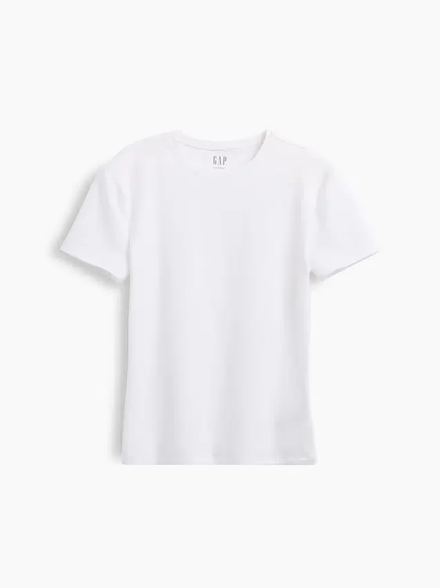 T-shirt en jersey à mailles serrées