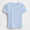 T-shirt en jersey à mailles serrées