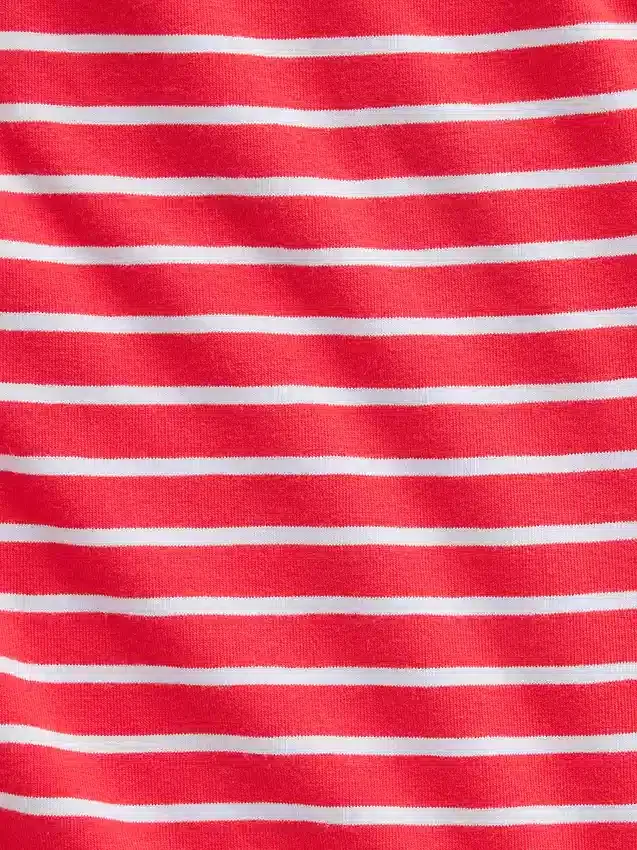 T-shirt en jersey à mailles serrées