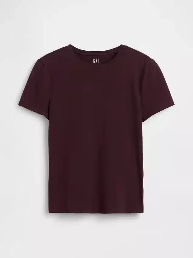 T-shirt en jersey à mailles serrées