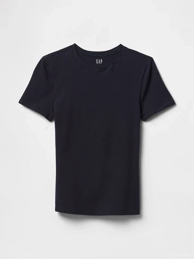 T-shirt en jersey à mailles serrées
