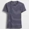T-shirt en jersey à mailles serrées