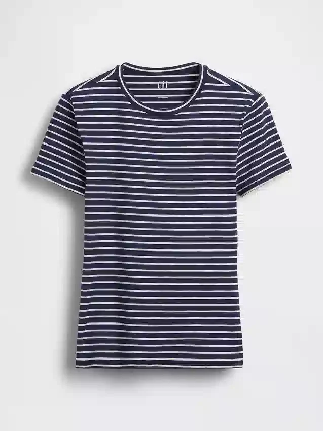 T-shirt en jersey à mailles serrées