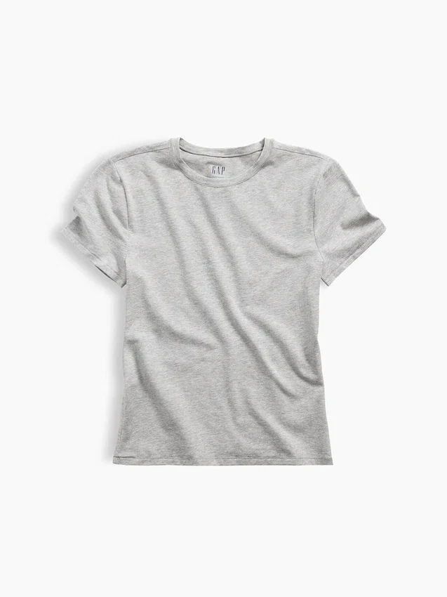 T-shirt en jersey à mailles serrées