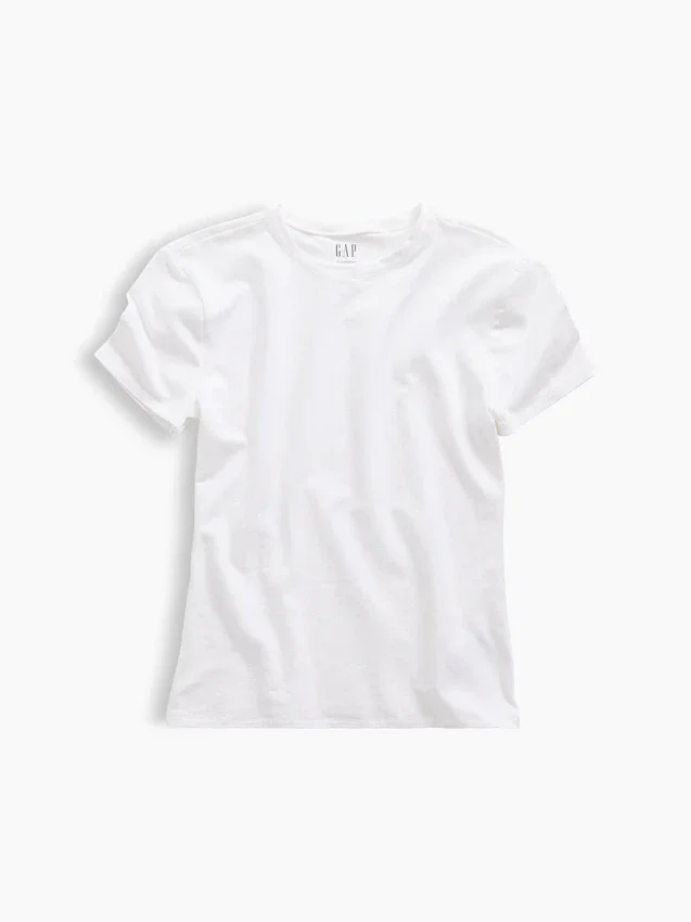 T-shirt en jersey à mailles serrées