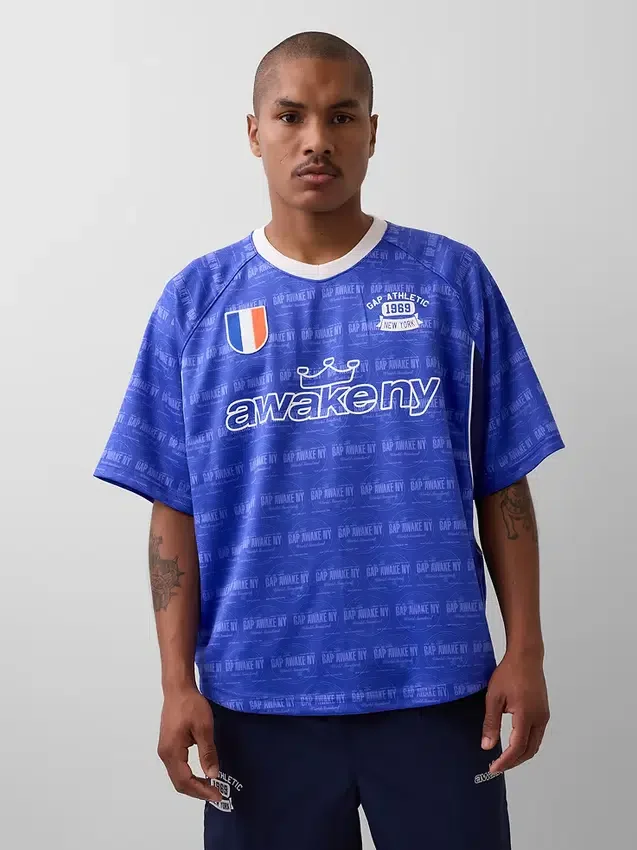 T-shirt en jersey oversize GAP × Awake Ny