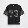 T-shirt en jersey oversize à motifs pour enfant