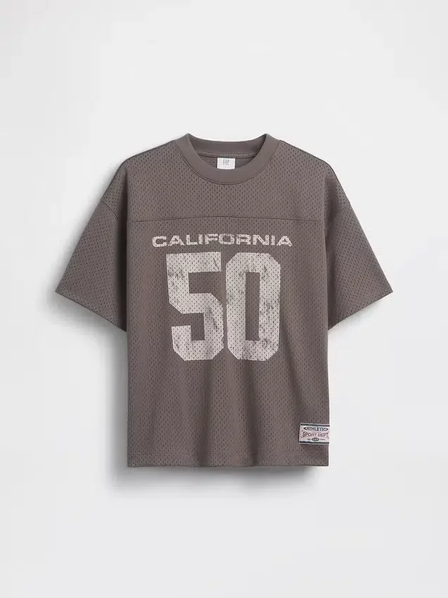 T-shirt en jersey oversize à motifs pour enfant