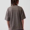 T-shirt en jersey oversize à motifs pour enfant