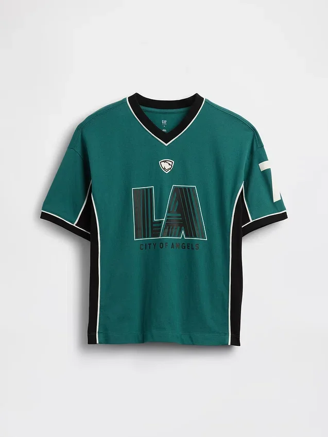 T-shirt en jersey oversize pour enfant