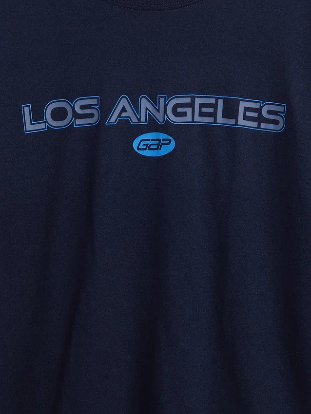 T-shirt enfant 2 en 1 à logo et motifs