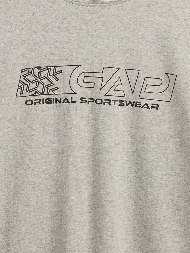 T-shirt enfant 2 en 1 à logo et motifs