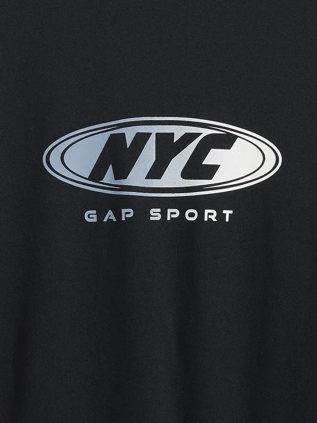 T-shirt enfant 2 en 1 à logo et motifs