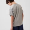 T-shirt enfant ample en jersey de coton épais avec Gap Logo