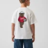 T-shirt enfant ample en jersey de coton épais avec Gap Logo