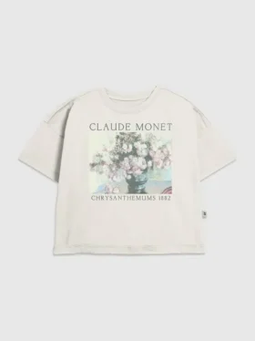 T-shirt enfant avec motif floral « Monet »