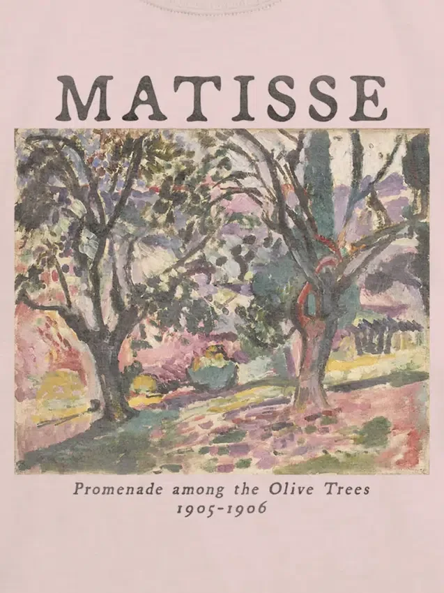 T-shirt enfant avec motif « Matisse Olive Trees »