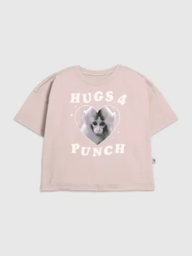 T-shirt enfant avec motif « Punch the Monkey »