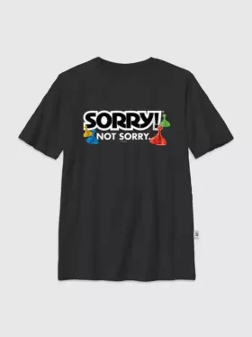 T-shirt enfant avec motif « Sorry »