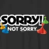 T-shirt enfant avec motif « Sorry »