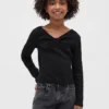 T-shirt enfant à col nœud
