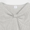 T-shirt enfant à col nœud