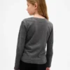 T-shirt enfant à fronces sur les côtés