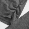 T-shirt enfant à fronces sur les côtés