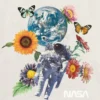 T-shirt enfant à motif floral « Nasa Space »