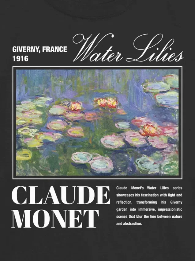 T-shirt enfant à motif « Les Nymphéas » de Monet