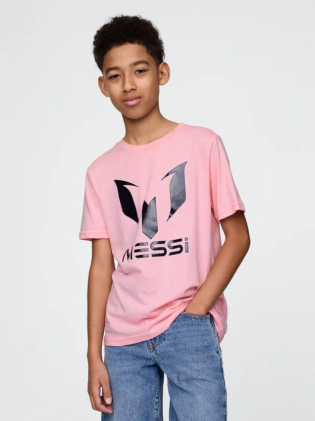 T-shirt enfant à motif Messi