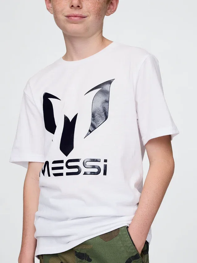 T-shirt enfant à motif Messi