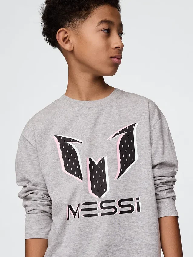 T-shirt enfant à motif Messi