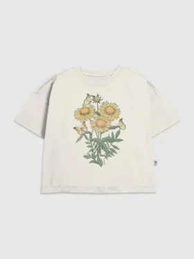 T-shirt enfant à motif « Sunflowers »