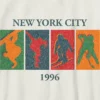 T-shirt enfant à motif vintage « Sports d'hiver »