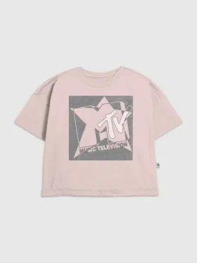 T-shirt enfant MTV avec motif « Grunge Star »