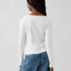 T-shirt enfant à nœud croisé sur le devant