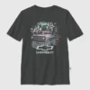 T-shirt enfant oversize avec motif « Camions pastel General Motors »
