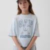 T-shirt enfant oversize à logo graphique