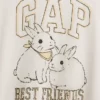 T-shirt enfant oversize à logo graphique