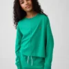 T-shirt enfant oversize épais à coutures apparentes