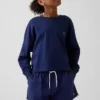 T-shirt enfant oversize épais à coutures apparentes