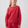 T-shirt enfant oversize épais à coutures apparentes