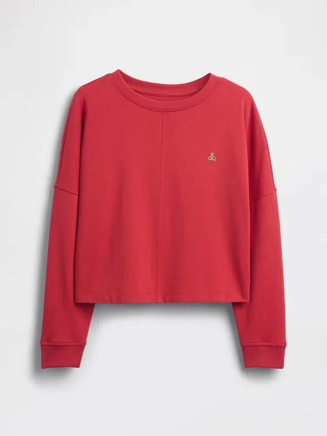 T-shirt enfant oversize épais à coutures apparentes
